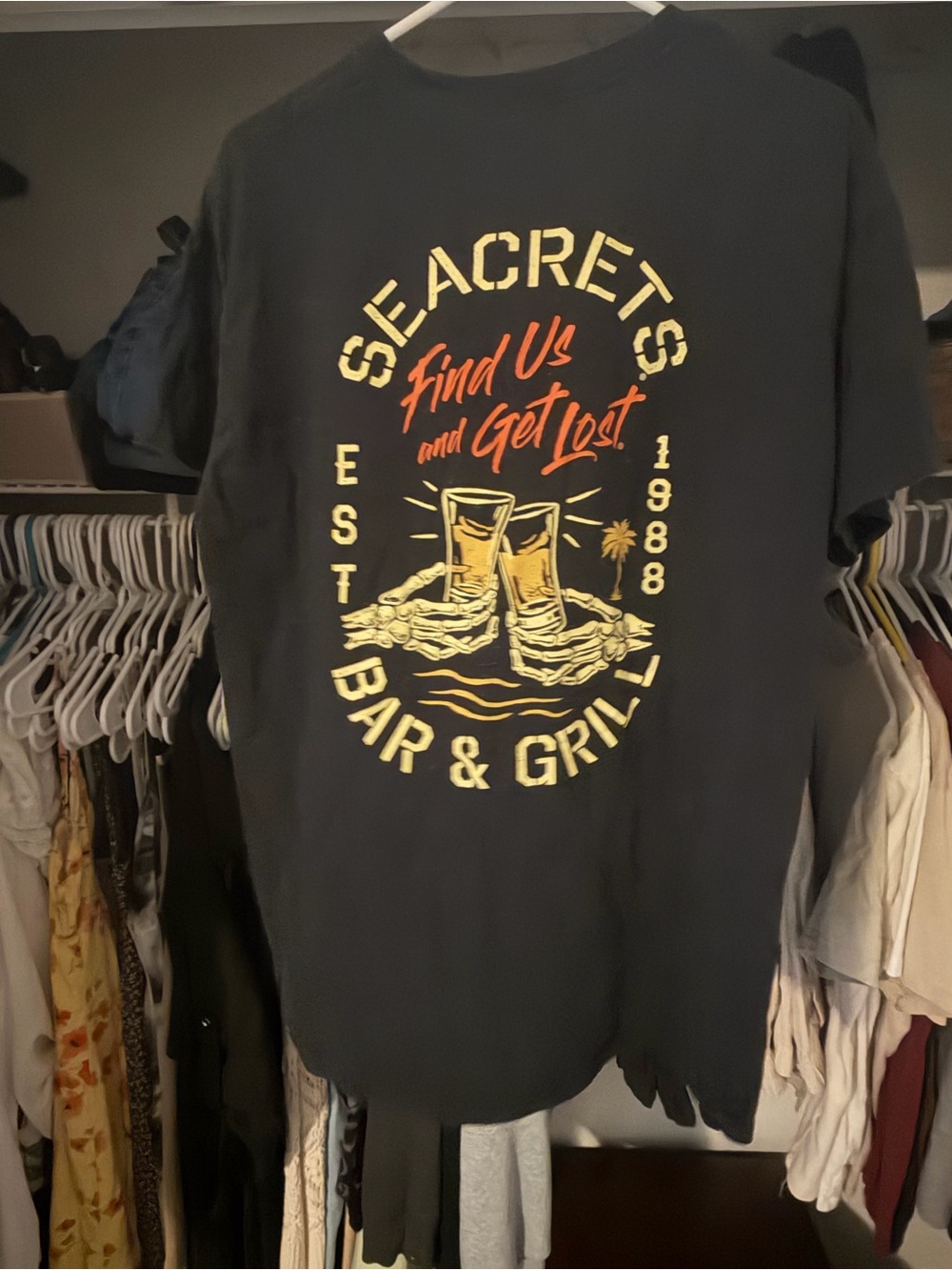 Seacrets Jamaica Bar & Grill T-Shirt - Ocean City MD - Picture 2 of 2